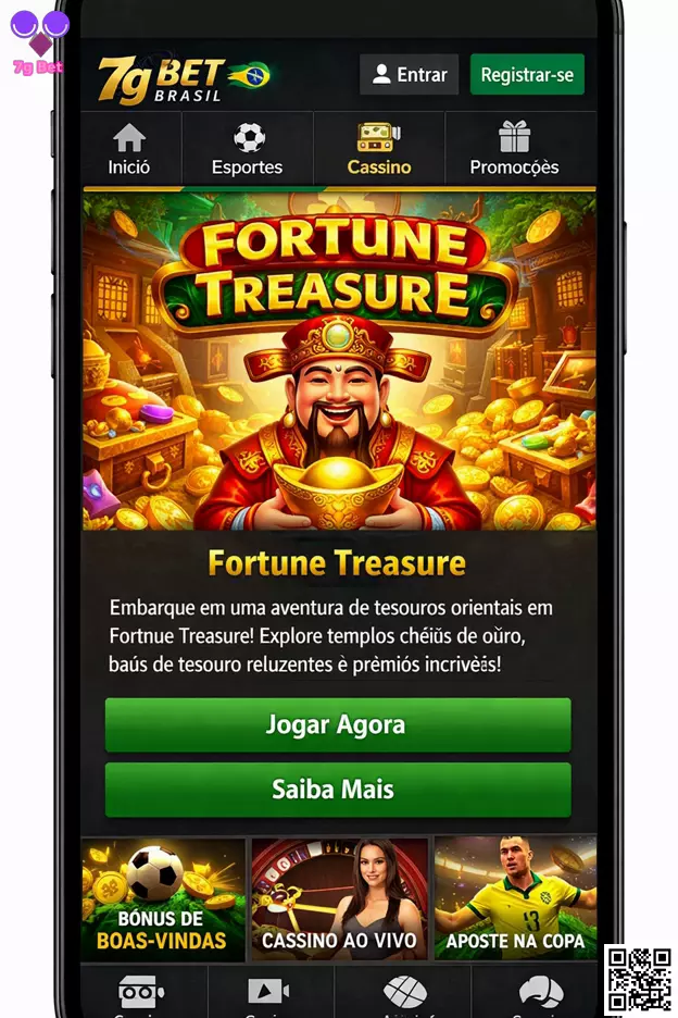 Interface Fortune Treasure 7g Bet